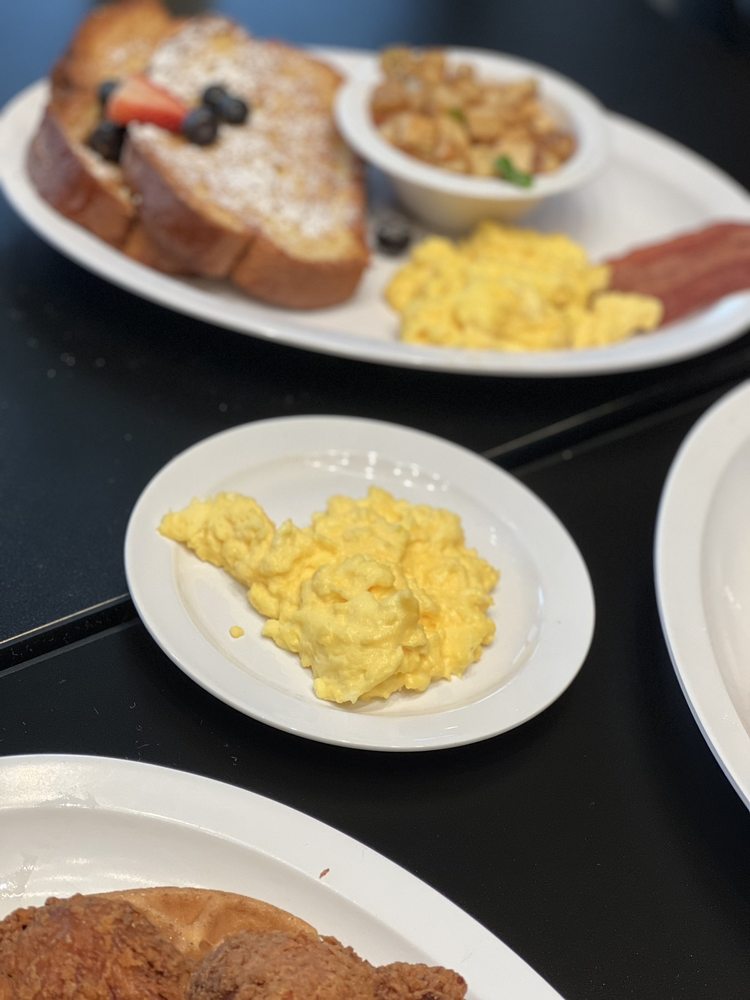 Grits and Eggs Breakfast Kitchen Rolling Out