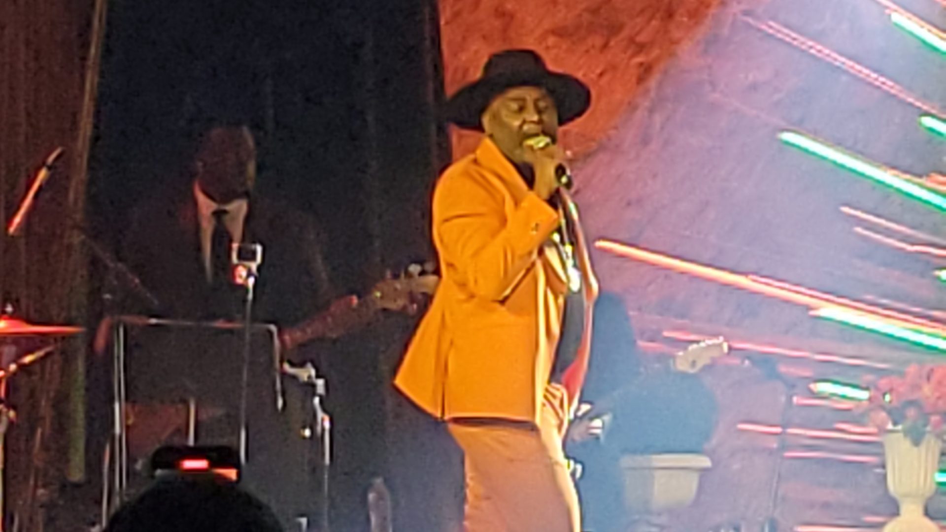 Hip-Hop legend Big Daddy Kane performs big hit with a band in New York City (Photo by Derrel Jazz Johnson for rolling out)