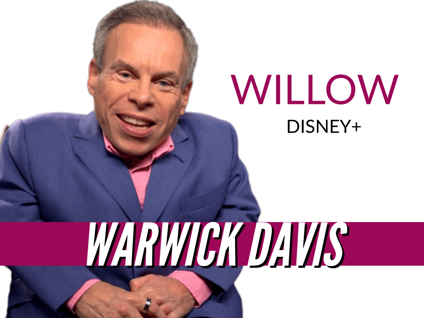 Warrick Davis stars in Disney action series 'Willow'