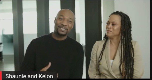 Shaunie O'Neal and Keion Henderson share the importance of moving forward