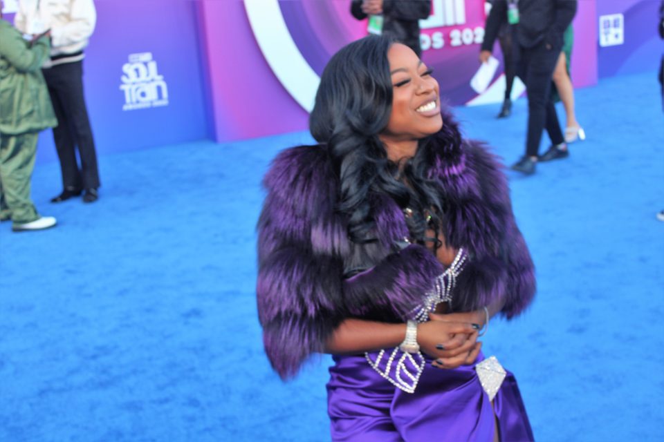 Stunning blue carpet looks from the 2022 Soul Train Awards in Las Vegas