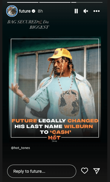 Future legally changes his last name