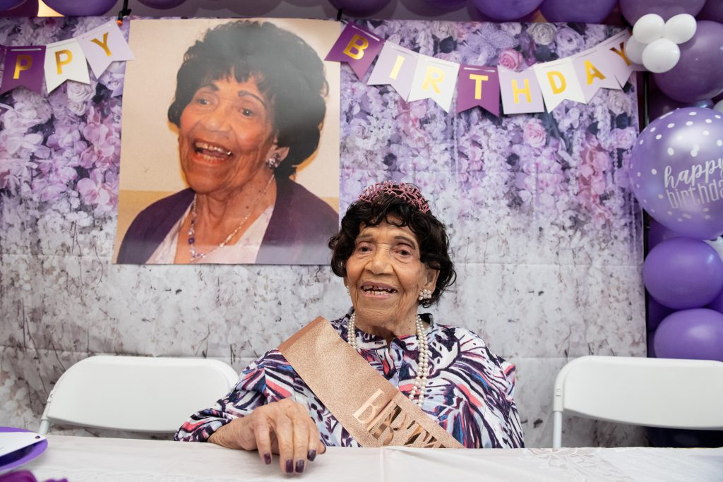 At 110, Merah Smith credits long life to faith, good food and kickboxing