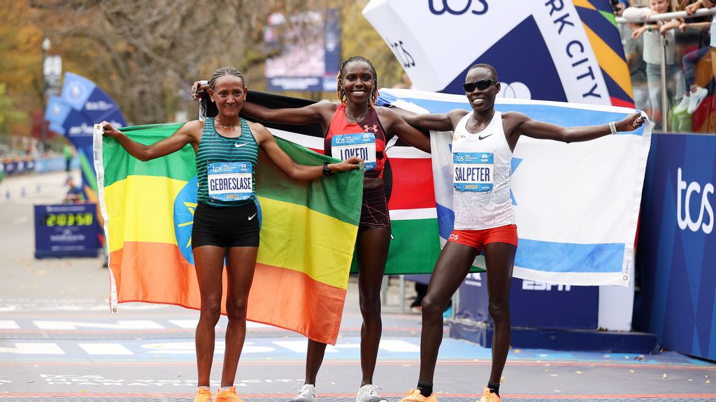 Kenyan-born runner Lonah Chemtai Salpeter places 2nd at NYC Marathon