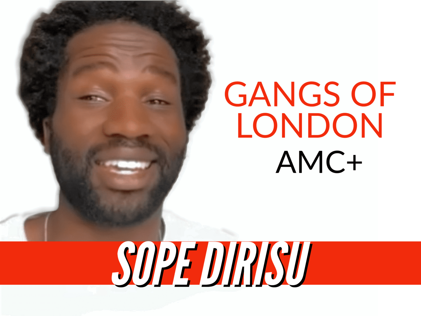 Sope Dirisu stars in season 2 of 'Gangs of London'