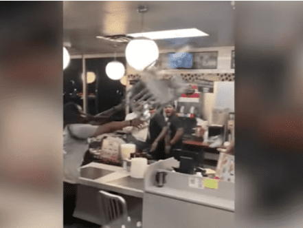 Waffle House in Texas turns into WWF with behind-the-counter brawl (video)