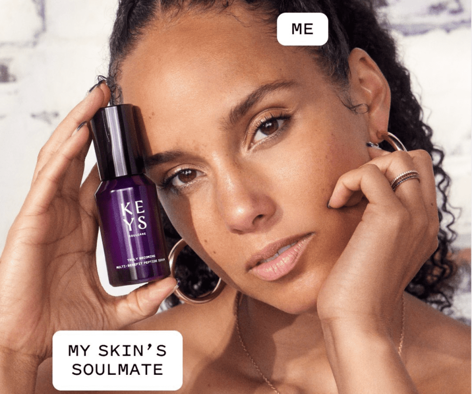 Alicia Keys launches new face serum under her Soulcare beauty brand