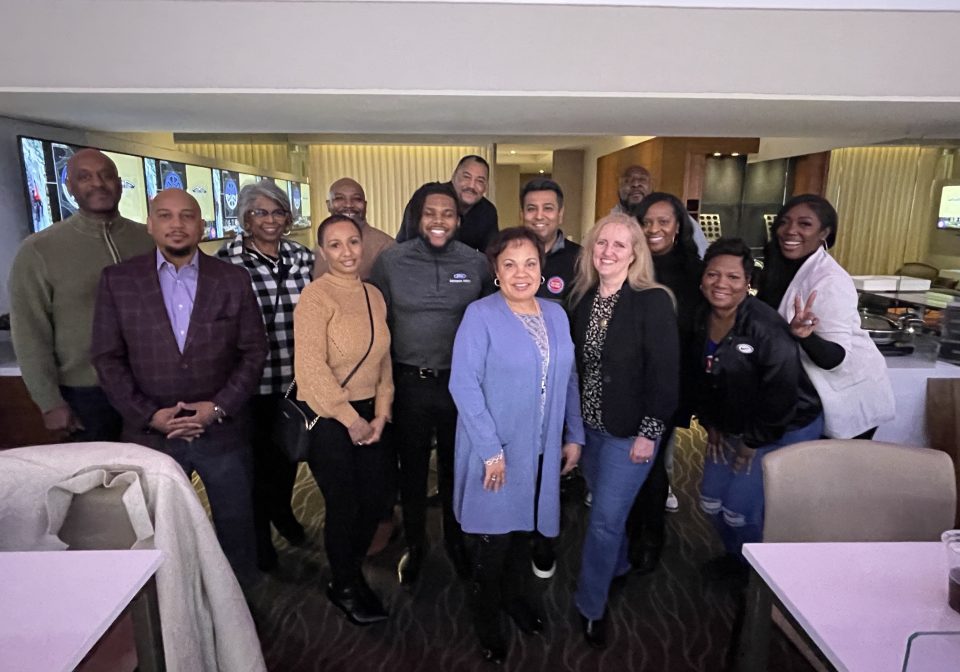 Comerica Bank hosted the National Black Supplier Reception at the Detroit Pistons game