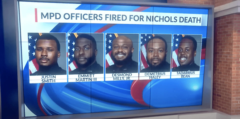 5 Memphis police officers fired after death of 29-year-old Black man