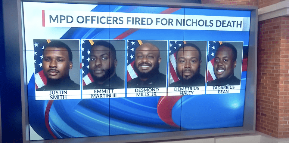 5 Memphis Police Officers Fired After Death Of 29 Year Old Black Man