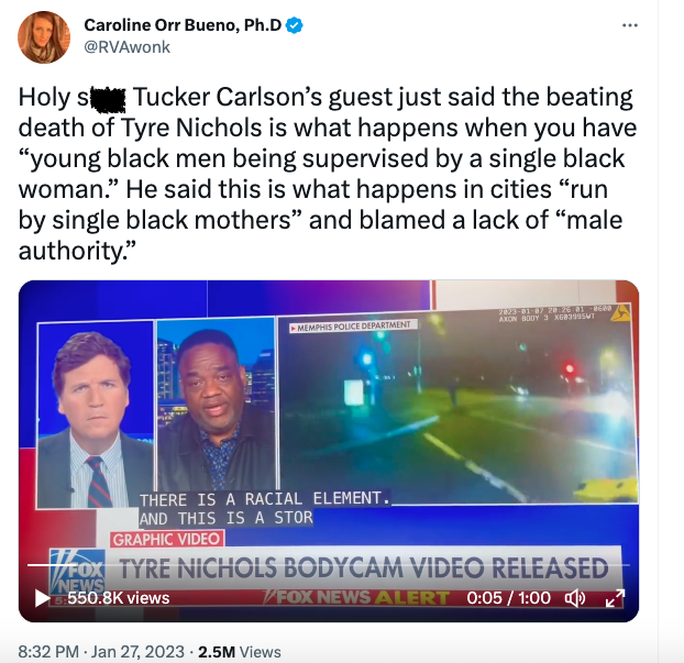 Jason Whitlock blames Tyre Nichols' death on single Black mothers (video)