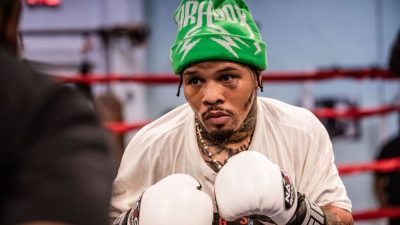 A five-time, three-division champion and Baltimore native, WBA 135-pound champion Gervonta Davis ranks among boxing’s biggest draws this side of three-belt welterweight champion Errol Spence and four-division champion Canelo Alvarez entering Saturday's clash of southpaws with rising WBA 130-pound titleholder Hector Garcia.(Jose Pineiro/Showtime)