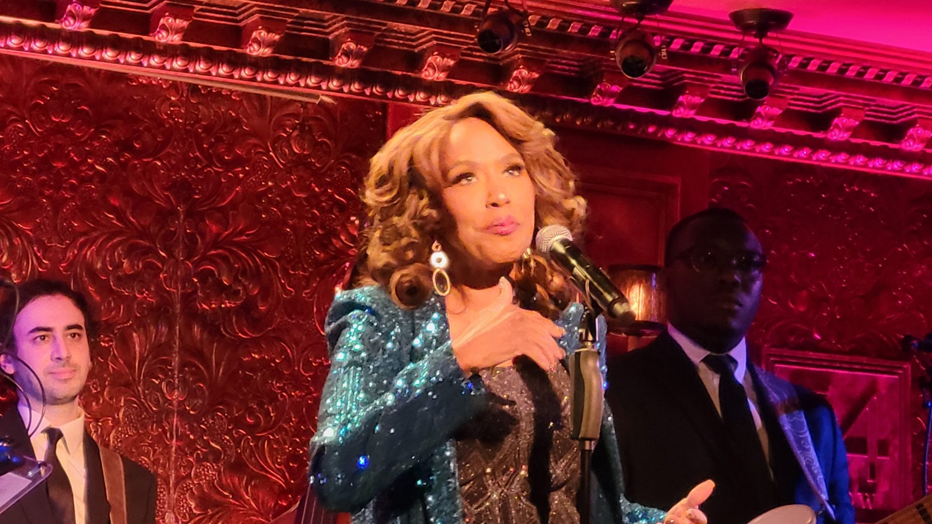 Jennifer Holliday performs in New York City. (Photo by Derrel Jazz Johnson for rolling out.)