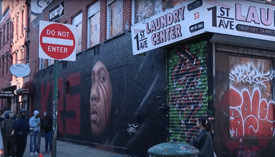 Rap legend KRS-One honored with mural in New York