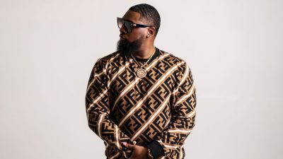 Richie Evans  Richie Evans  in Phoenix, Arizona  on Feb 19, 2023, (ShotByDub/ShotByDub ) Richie Evans is not only a rapper but a label owner since starting “The Evans Administration.”  © Z News Inc.