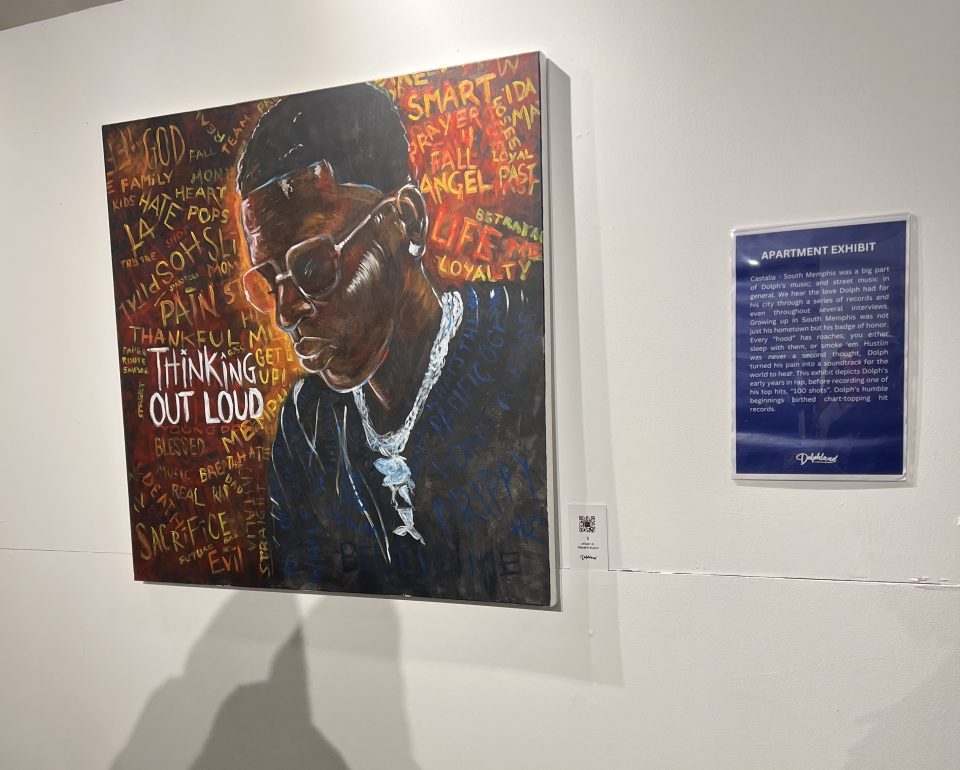 Dolphland museum honors the late rapper with art inspired by his career