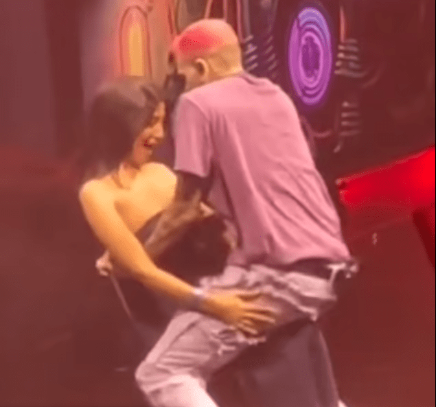 Chris Brown's lap dance causes couple to break up (photos)