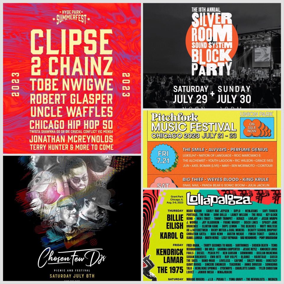 Here are the top 15 festivals for Summertime Chi 2023