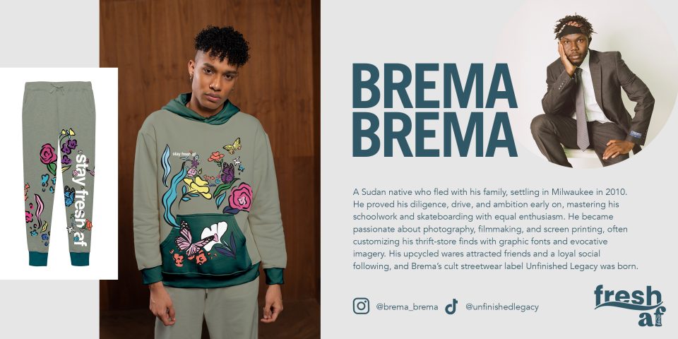 Fashion designers Rachel Motley and Brema Brema collaborate with Febreze