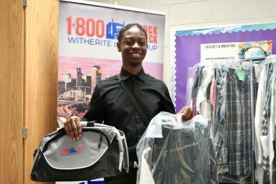 Walmart provides business attire for graduating high school seniors in Atlanta