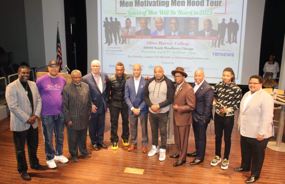 Men gather at City Colleges of Chicago to share experience and build legacy