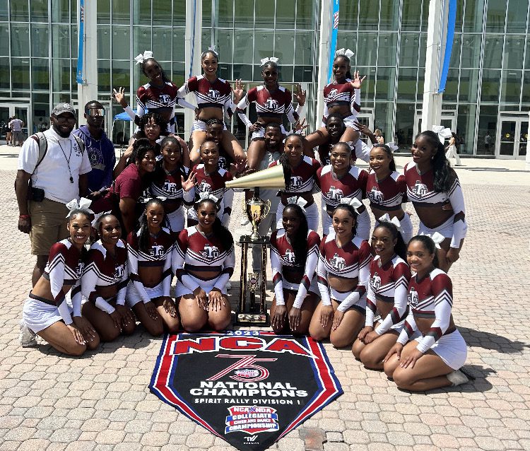 Texas Southern becomes the 1st HBCU to win a national cheerleading title