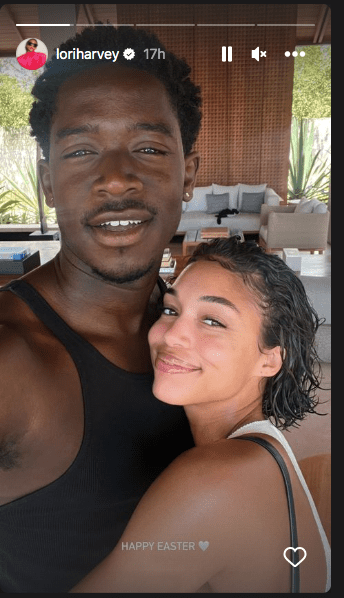 Lori Harvey spends Easter with Damson Idris (photos)