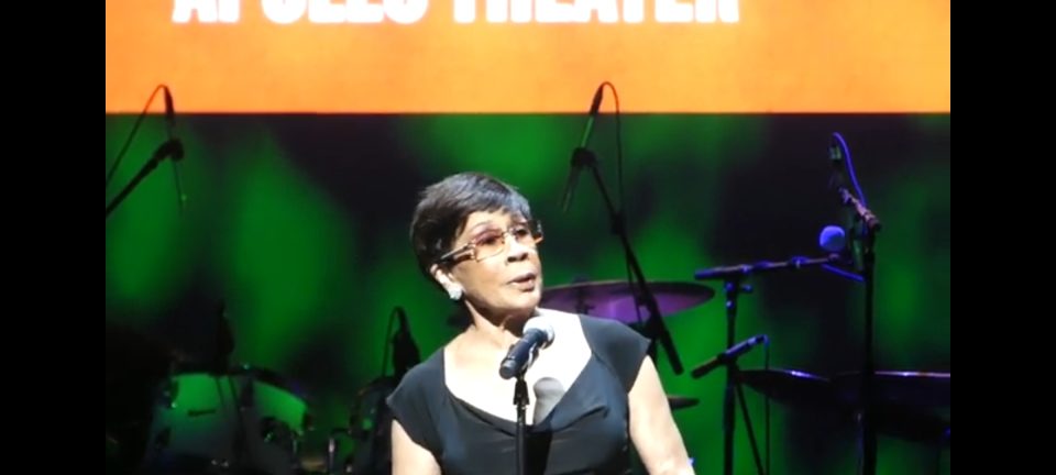 Betty LaVette performs at the Jazz Foundation of America's A Great Night in Harlem at the Apollo Theater. (Photo by Derrel Jazz Johnson for rolling out.)