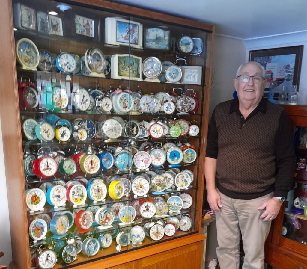 strongFrank Randell and his collection which is now being sold across several auctions - because none of his kids or grandchildren want to inherit it. HANSONS/SWNS/strong