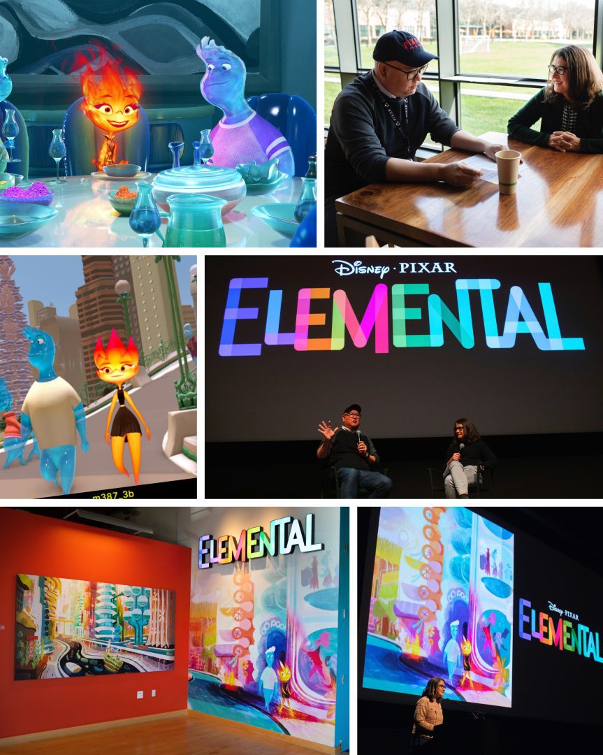 Meet director Peter Sohn and producer Denise Ream of Pixar's 'Elemental'