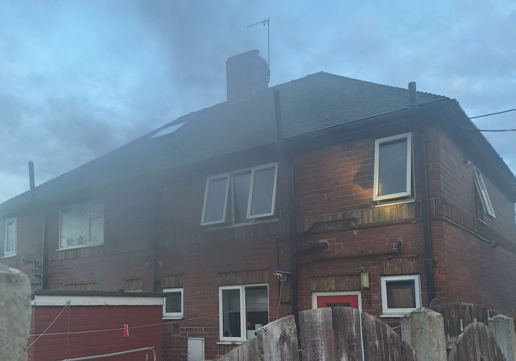 A guilt-stricken teen was forced to confess she'd been vaping after a vape she'd thrown away set the house ablaze - and left the family homeless. PHOTO BY NEWS AND MEDIA/SWNS