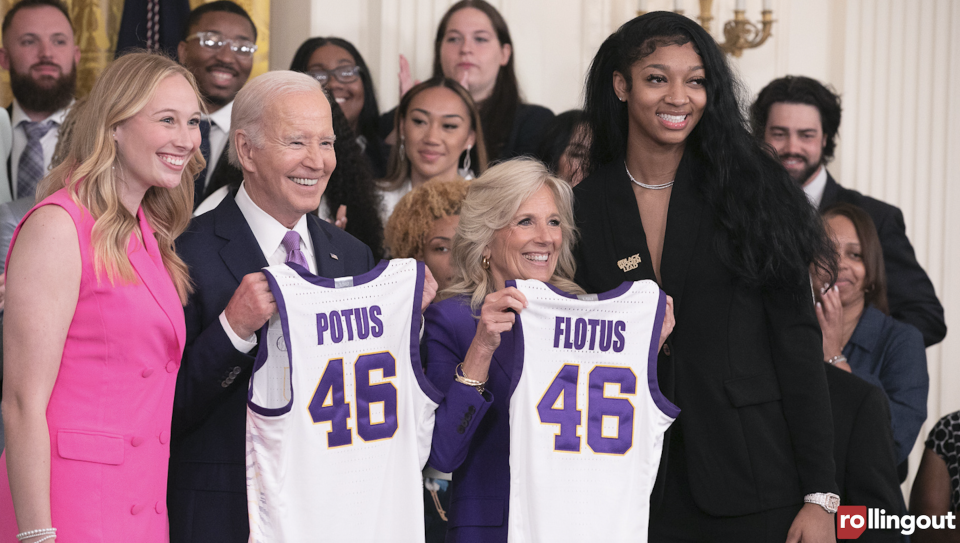 Health scare, reconciliation and honor: LSU, Angel Reese visit White House