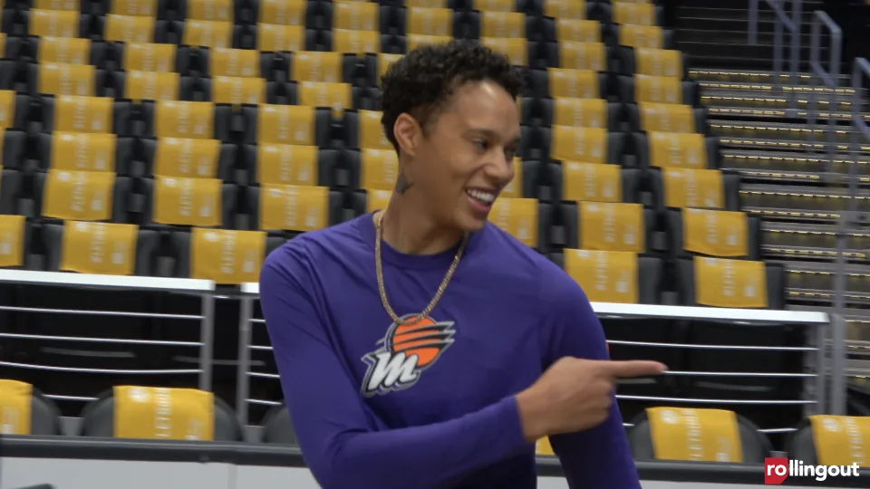 'I was literally in a cage:' Brittney Griner's 1st game back is a celebration