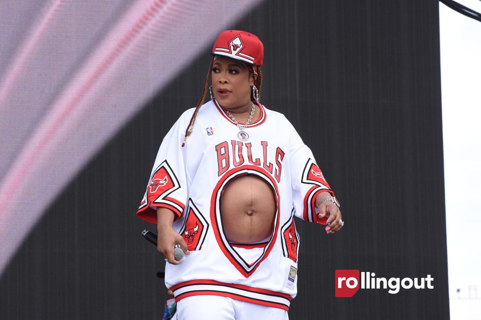 Da Brat reveals her due date (video)