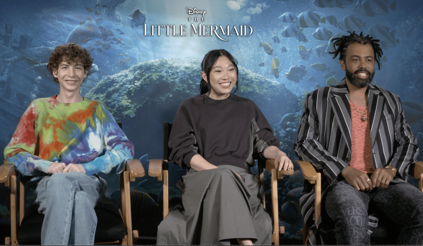 'The Little Mermaid' stars Daveed Diggs, Awkwafina and Jacob Tremblay