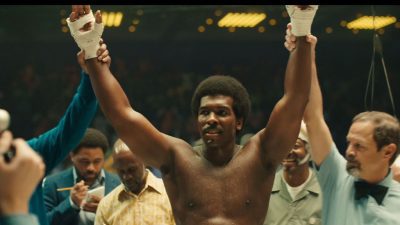 Khris Davis as George Foreman in 'Big George Foreman'. (Courtesy of Sony Pictures Entertainment, Inc.)