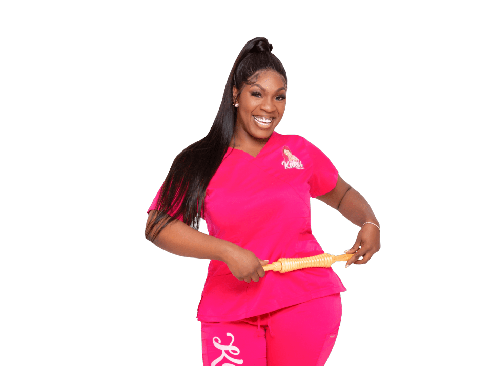 Mikale Sampson of Kakes Contours is helping people achieve their body goals