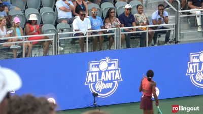 Coco Gauff entertains, inspires Black supporters in Atlanta exhibition (photos)