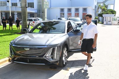 Cadillac's 1st ever 'Ride & Drive' at ABFF showcases impressive portfolio and supports the Greenlighters Initiative