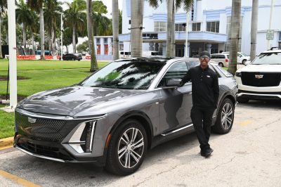 Cadillac's 1st ever 'Ride & Drive' at ABFF showcases impressive portfolio and supports the Greenlighters Initiative