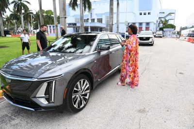 Cadillac's 1st ever 'Ride & Drive' at ABFF showcases impressive portfolio and supports the Greenlighters Initiative