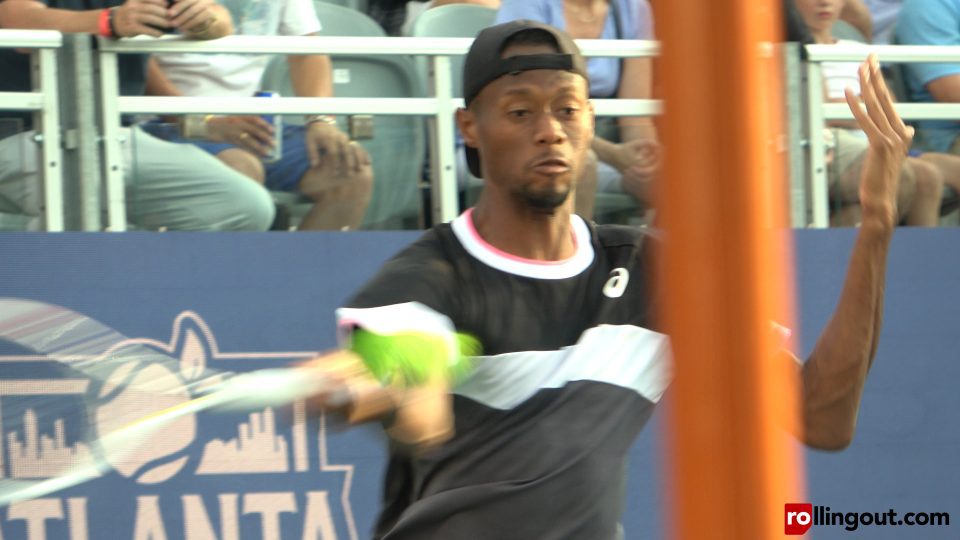 Fresh off Wimbledon run, Chris Eubanks breezes through hometown match (photos)