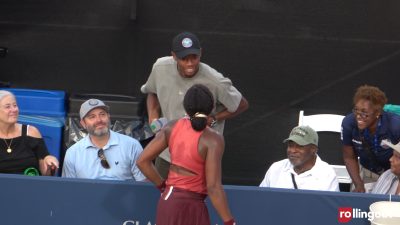 Coco Gauff entertains, inspires Black supporters in Atlanta exhibition (photos)