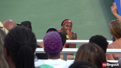 Coco Gauff entertains, inspires Black supporters in Atlanta exhibition (photos)