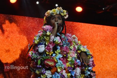 Janelle Monáe shows she's not afraid to express herself during Essence concert