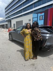 Cadillac's 1st ever 'Ride & Drive' at ABFF showcases impressive portfolio and supports the Greenlighters Initiative