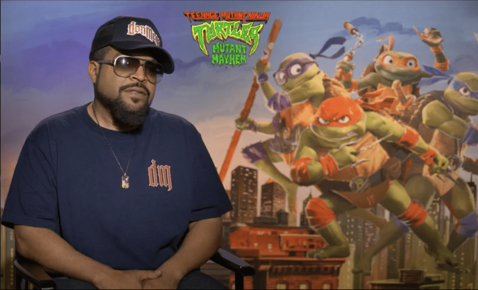 Ice Cube stars in Teenage Mutant Ninja Turtle Mutant Mayhem