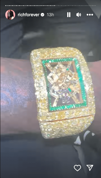 Rick Ross shows off $20M wristwatch from Jacob the Jeweler (photos)
