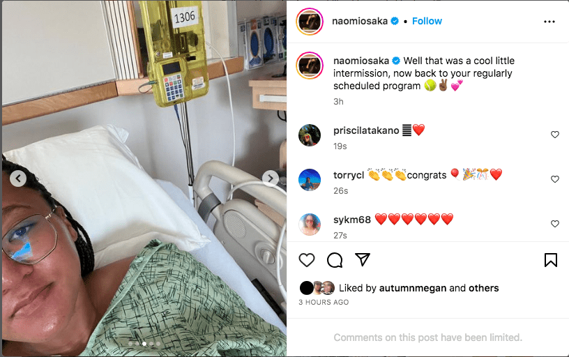 1st image of Naomi Osaka's newborn daughter (photo)