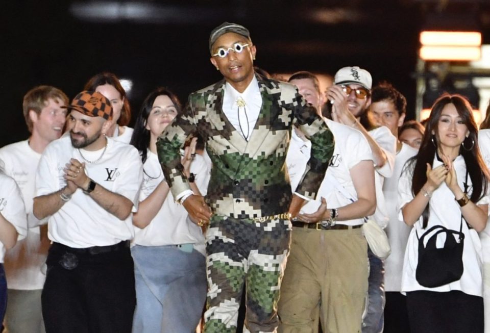 Pharrell inspired by a recording studio in his clothes design space